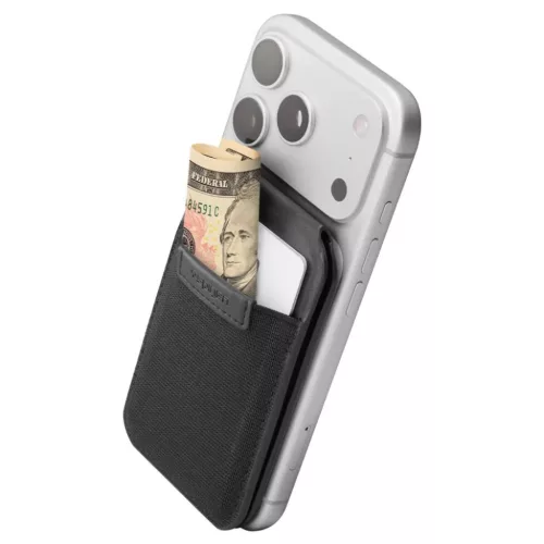 Spigen S314-4 Slim Fold Tripod Wallet MagSafe fekete-8800337247244 4 kép