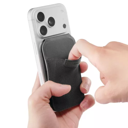 Spigen S314-4 Slim Fold Tripod Wallet MagSafe fekete-8800337247244 5 kép