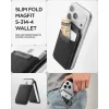 Spigen S314-4 Slim Fold Tripod Wallet MagSafe fekete-8800337247244 9 kép