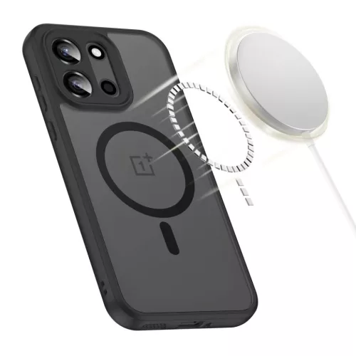 OnePlus Nord 6 Tech-Protect Magmat MagSafe matt fekete tok-5906302324095 3 kép