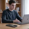 OnePlus Nord 6 Tech-Protect Magmat MagSafe matt fekete tok-5906302324095 7 kép