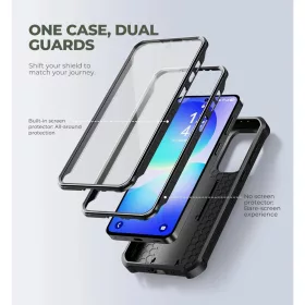Dexnor Samsung Galaxy A37 tok beépített kijelzővédővel, mágneses-6977140254270 2 kép