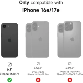 Suritch iPhone 16e / 17e MagSafe kompatibilis ütésálló tok kitáma-6977140252535 1 kép