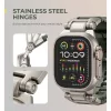 Dexnor Apple Watch Ultra 2 / Ultra 49 mm rozsdamentes acél szíj stra-6977140258278 4 kép