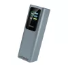 MOONX MP07 PD külső akkumulátor 165W 2xUSB-C + 1xUSB QC3.0 22.5W 30000mAh ezüst