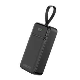   MOONX MP06 PD külső akkumulátor 65W 2xUSB-C + 2xUSB QC3.0 22.5W 30000mAh fekete