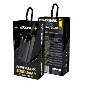 MOONX MP05 PD külső akkumulátor 20W 1xUSB-C + 1xUSB QC3.0 22.5W 300-5907317210328 1 kép