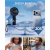 Spigen A905 Mini hordozható kézi ventilátor fekete-8800283315868 3 kép