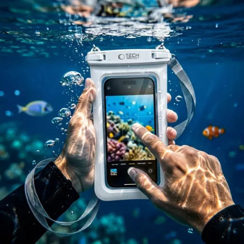 Univerzális 6,9 hüvelykes Tech-Protect UWC7 vízálló lebegő tok f-5906302323944 9 kép