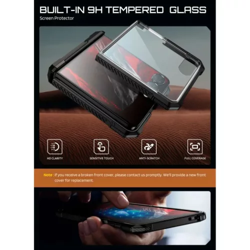 Samsung Galaxy Z Flip 8 Supcase UB Grip Mag MagSafe fekete tok-843439162266 6 kép