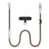 Tech-Protect C10S Rope Crossbody és csuklópánt dióbarna / titán-5906302324378 2 kép