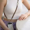 Tech-Protect C10S Rope Crossbody és csuklópánt dióbarna / titán-5906302324378 6 kép