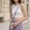 Tech-Protect C10S Rope Crossbody és csuklópánt dióbarna / titán-5906302324378 7 kép