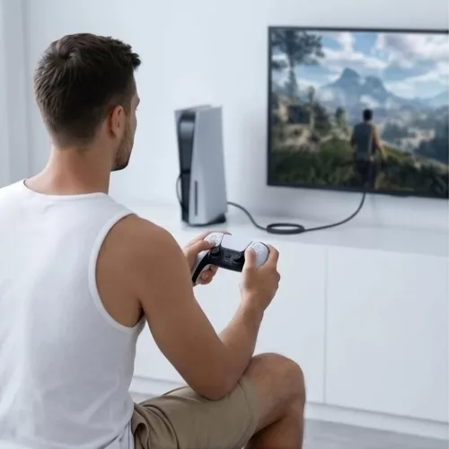 Tech-Protect UltraBoost HDMI 2.1 kábel 4K 120Hz / 8K 60Hz 300 cm feke-5906302323692 7 kép