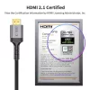 Tech-Protect UltraBoost HDMI 2.1 kábel 4K 120Hz / 8K 60Hz 300 cm feke-5906302323692 9 kép
