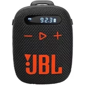   JBL Wind 3 vezeték nélküli Bluetooth hangszóró kormányrögzítővel fekete és narancssárga