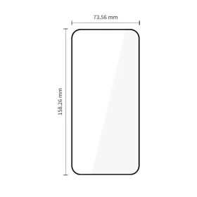 Samsung Galaxy A27 5G Tech-Protect Glass Fit+ 2 db-os fekete üvegfól-5906302325559 2 kép