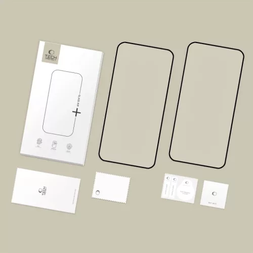 Samsung Galaxy A27 5G Tech-Protect Glass Fit+ 2 db-os fekete üvegfól-5906302325559 7 kép
