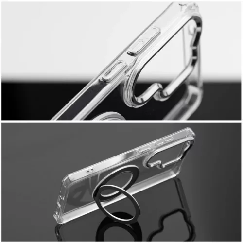 Samsung Galaxy A57 Frame Circle Stand MagSafe-kompatibilis átlátszó-5903396468766 6 kép