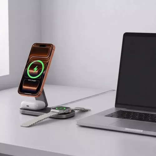 Tech-Protect A52 3 az 1-ben mágneses MagSafe vezeték nélküli tölt-5906302323807 8 kép