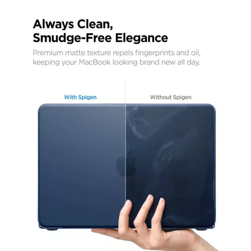 MacBook Neo 13 2026 Spigen AirSkin tok – matt indigókék-8800337249439 9 kép