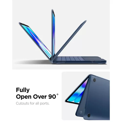 MacBook Neo 13 2026 Spigen AirSkin tok – matt indigókék-8800337249439 10 kép