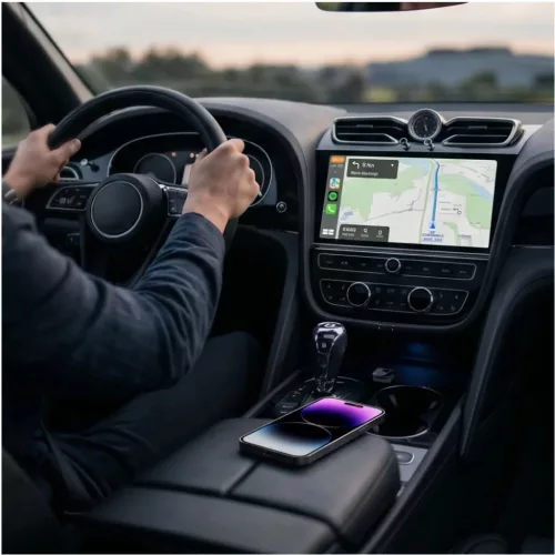 Tech-Protect Ultraboost CA01 vezeték nélküli Apple CarPlay és Andr-5906302323876 9 kép