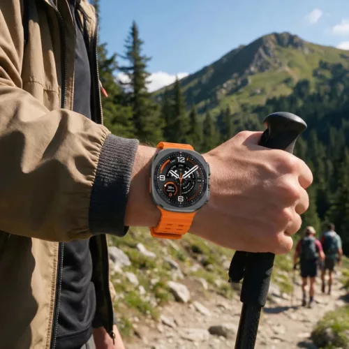Samsung Galaxy Watch Ultra 1 / 2 2024–2026 (47 mm) narancssárga Tec-5906302325870 5 kép