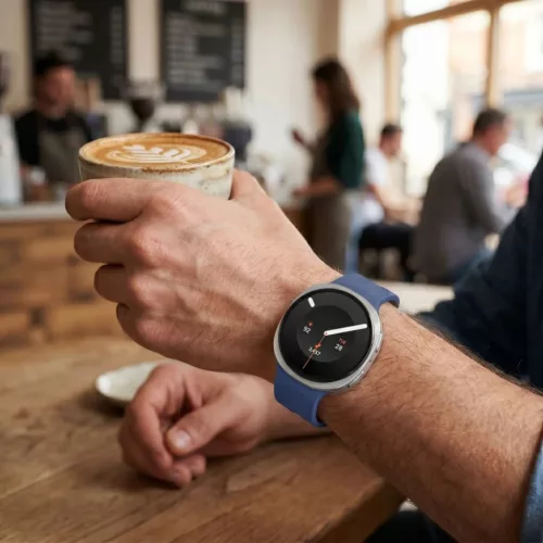Samsung Galaxy Watch 8 / 9 / Classic (40 / 44 / 46 mm) sötétkék Tec-5906302325597 5 kép