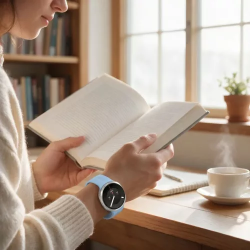 Samsung Galaxy Watch 8 / 9 / Classic (40 / 44 / 46 mm) világoskék Te-5906302325603 3 kép
