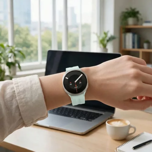 Samsung Galaxy Watch 8 / 9 / Classic (40 / 44 / 46 mm) mentazöld Tech-5906302325610 6 kép