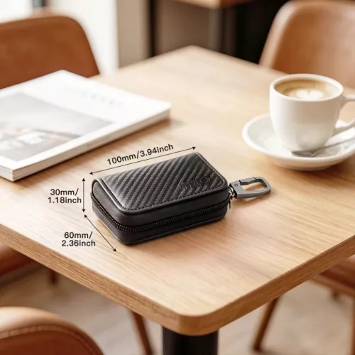 Tech-Protect KLR300 Faraday-tok kulcsnélküli autókulcshoz, karbon-5906302325405 7 kép