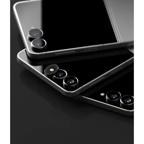  Galaxy Z Flip 8 fekete Ringke Camera Frame Protector kameraüveg, 2 d-8800380460621 6 kép