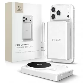 Tech-Protect PB40 LifeMag MagSafe külső akkumulátor 10000 mAh 25 W -5906302339372 1 kép