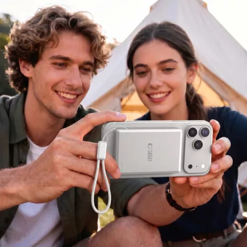 Tech-Protect PB40 LifeMag MagSafe külső akkumulátor 10000 mAh 25 W -5906302339372 5 kép