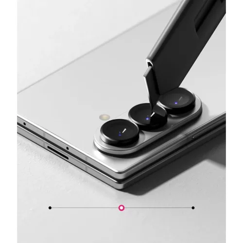  Samsung Galaxy Z Fold 7 / 8 Ultra fekete Ringke Camera Frame 2 darabo-8800380460638 7 kép