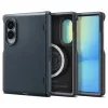  Samsung Galaxy Z Fold 8 fémes palaszürke Spigen Slim Armor Pro MagSafe tok