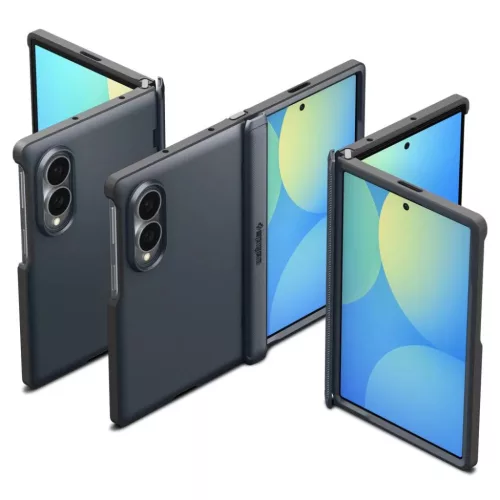  Samsung Galaxy Z Fold 8 fémes palaszürke Spigen Slim Armor Pro MagS-8800337250794 4 kép