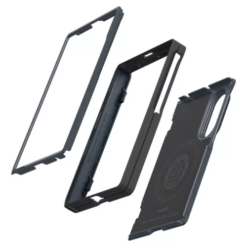  Samsung Galaxy Z Fold 8 fémes palaszürke Spigen Slim Armor Pro MagS-8800337250794 5 kép