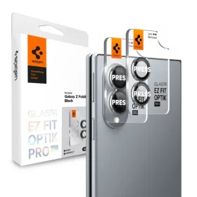    Samsung Galaxy Z Fold 8 fekete Spigen Glas.tR EZ Fit Optik Pro kameravédő üveg, 2 db