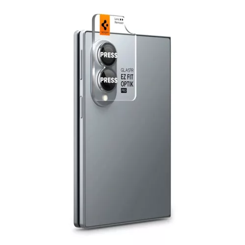  Samsung Galaxy Z Fold 8 fekete Spigen Glas.tR EZ Fit Optik Pro kamera-8800337250725 2 kép