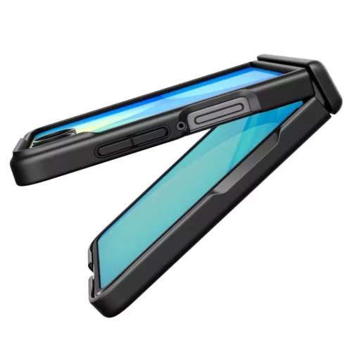  Samsung Galaxy Z Flip 8 fekete Spigen Air Fit Pro MagFit tok-8800337246445 2 kép