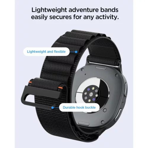  Samsung Galaxy Watch 8 / 9 / Classic (40 / 44 / 46 mm) fekete Spigen -8800337247404 6 kép