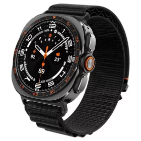  Samsung Galaxy Watch Ultra 1 / 2 (47 mm) fekete Spigen WBF1 nejlon ó-8800337247466 2 kép