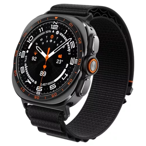  Samsung Galaxy Watch Ultra 1 / 2 (47 mm) fekete Spigen WBF1 nejlon ó-8800337247466 2 kép