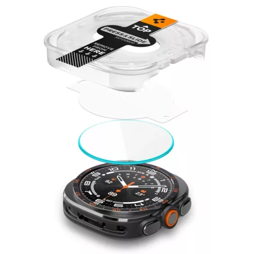  Samsung Galaxy Watch Ultra 2 2026 (47 mm) Spigen Glas.TR EZ Fit AC ed-8800337248876 5 kép