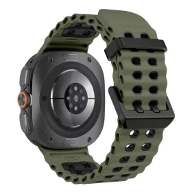  Samsung Galaxy Watch Ultra 1 / 2 2024–2026 (47 mm) katonai zöld/fe-5906302325900 2 kép