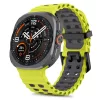  Samsung Galaxy Watch Ultra 1 / 2 2024–2026 (47 mm) limezöld-fekete Tech-Protect Iconband Pro szíj
