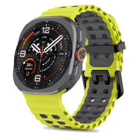    Samsung Galaxy Watch Ultra 1 / 2 2024–2026 (47 mm) limezöld-fekete Tech-Protect Iconband Pro szíj