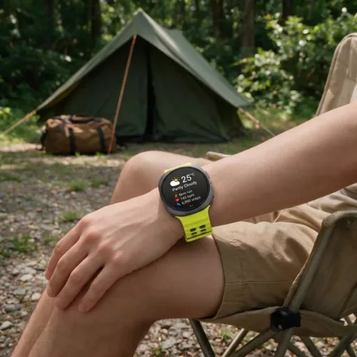  Samsung Galaxy Watch Ultra 1 / 2 2024–2026 (47 mm) limezöld-fekete-5906302325924 4 kép